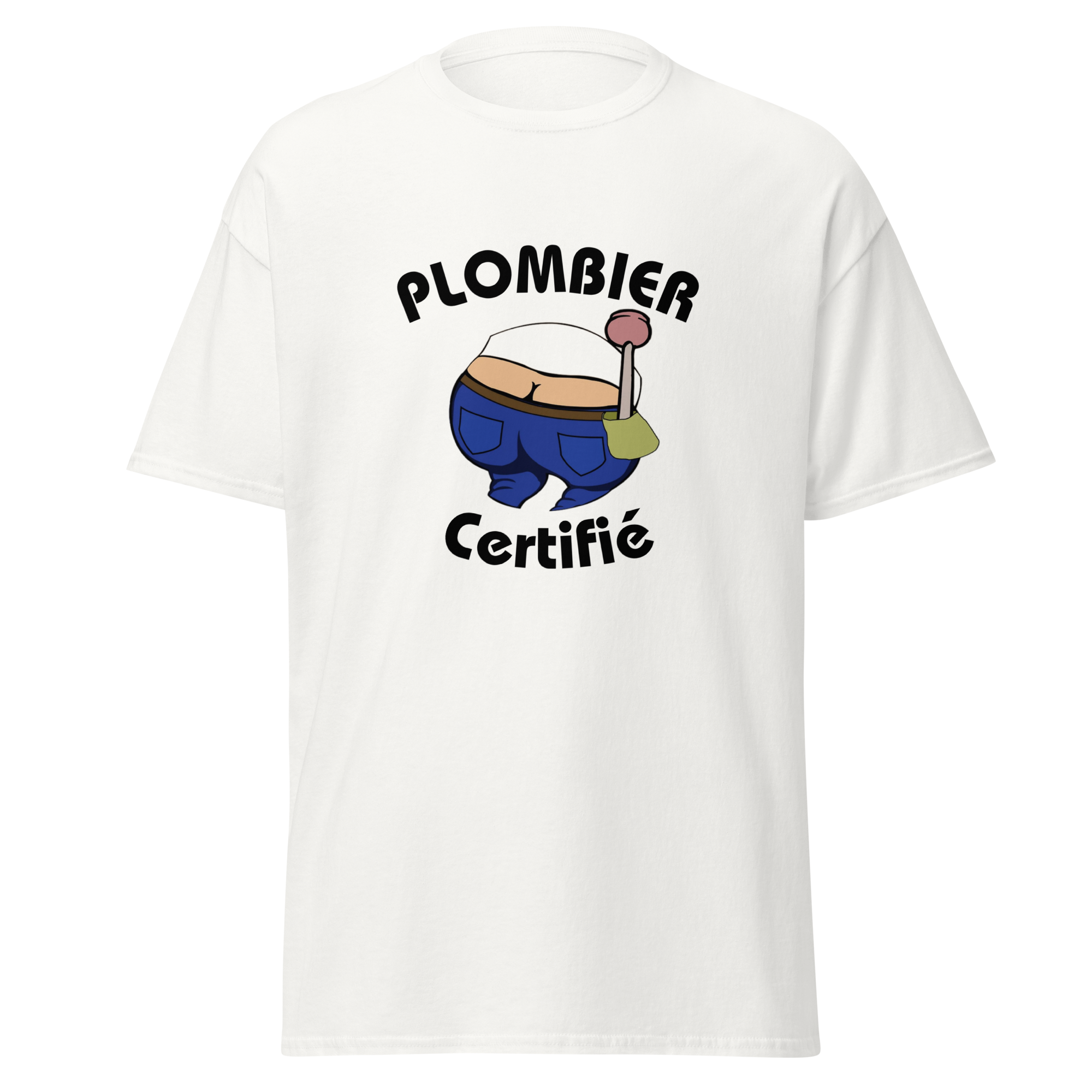 T-SHIRT PLOMBIER CERTIFIÉ