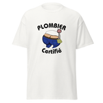 T-SHIRT PLOMBIER CERTIFIÉ