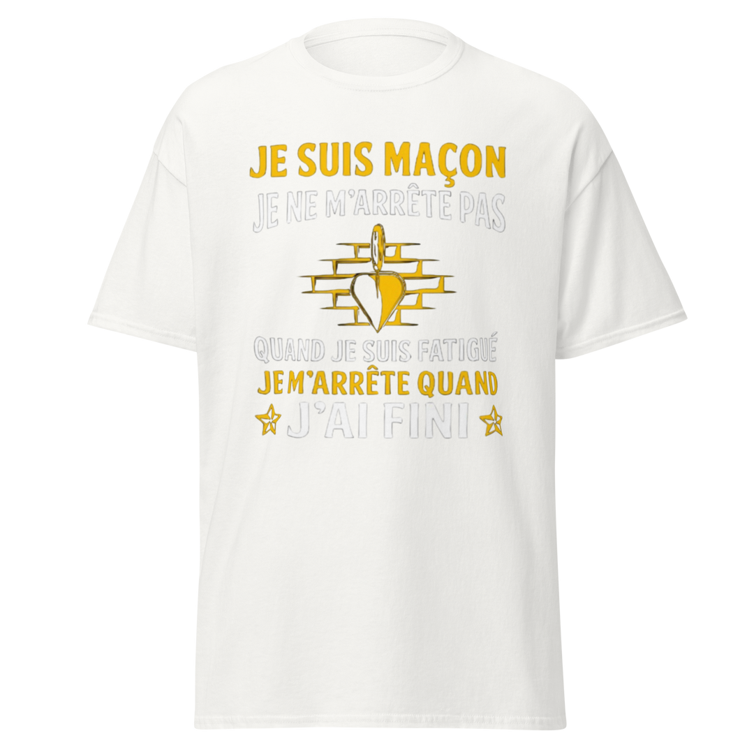 T-SHIRT JE SUIS MAÇON