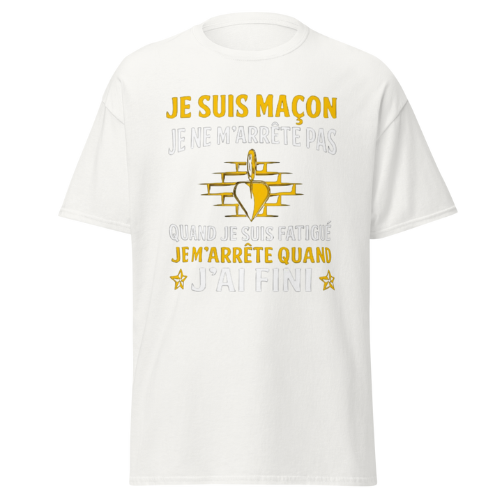 T-SHIRT JE SUIS MAÇON