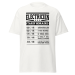 T-SHIRT TARIF HORAIRE