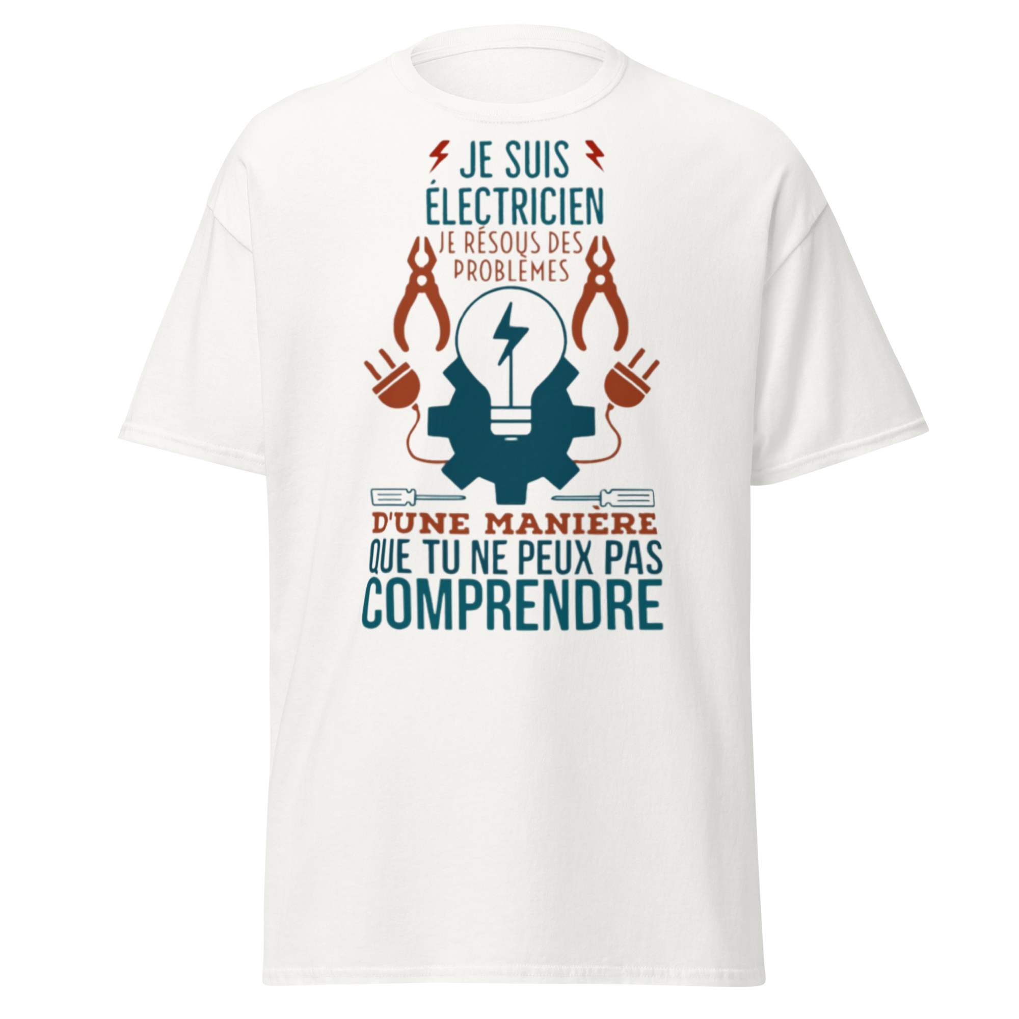 T-SHIRT JE SUIS ÉLECTRICIEN