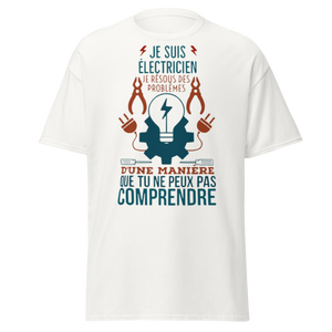 T-SHIRT JE SUIS ÉLECTRICIEN