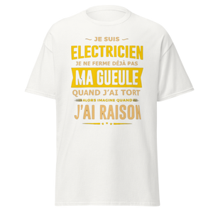 T-SHIRT JE SUIS ÉLECTRICIEN