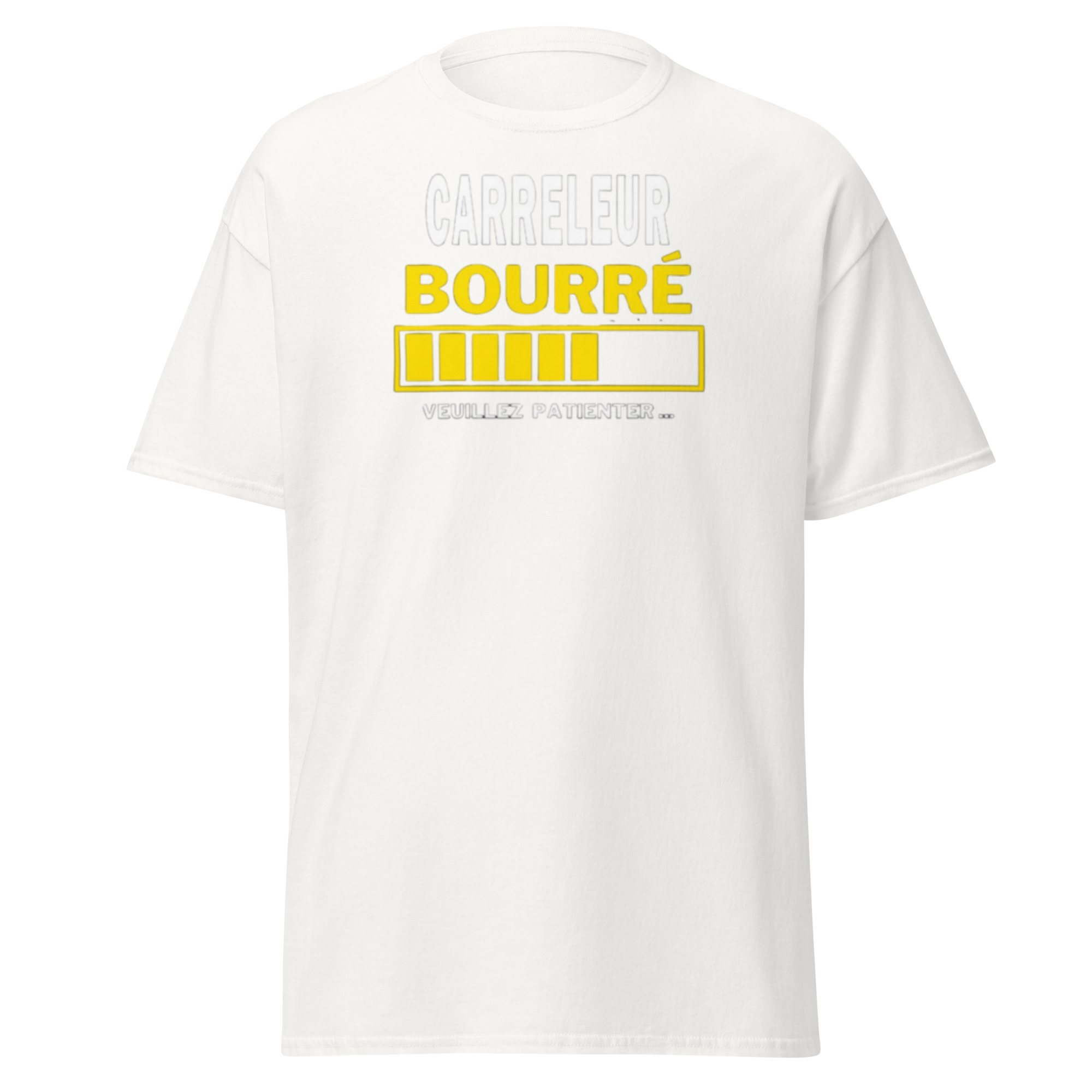 T-SHIRT CARRELEUR BOURRÉ