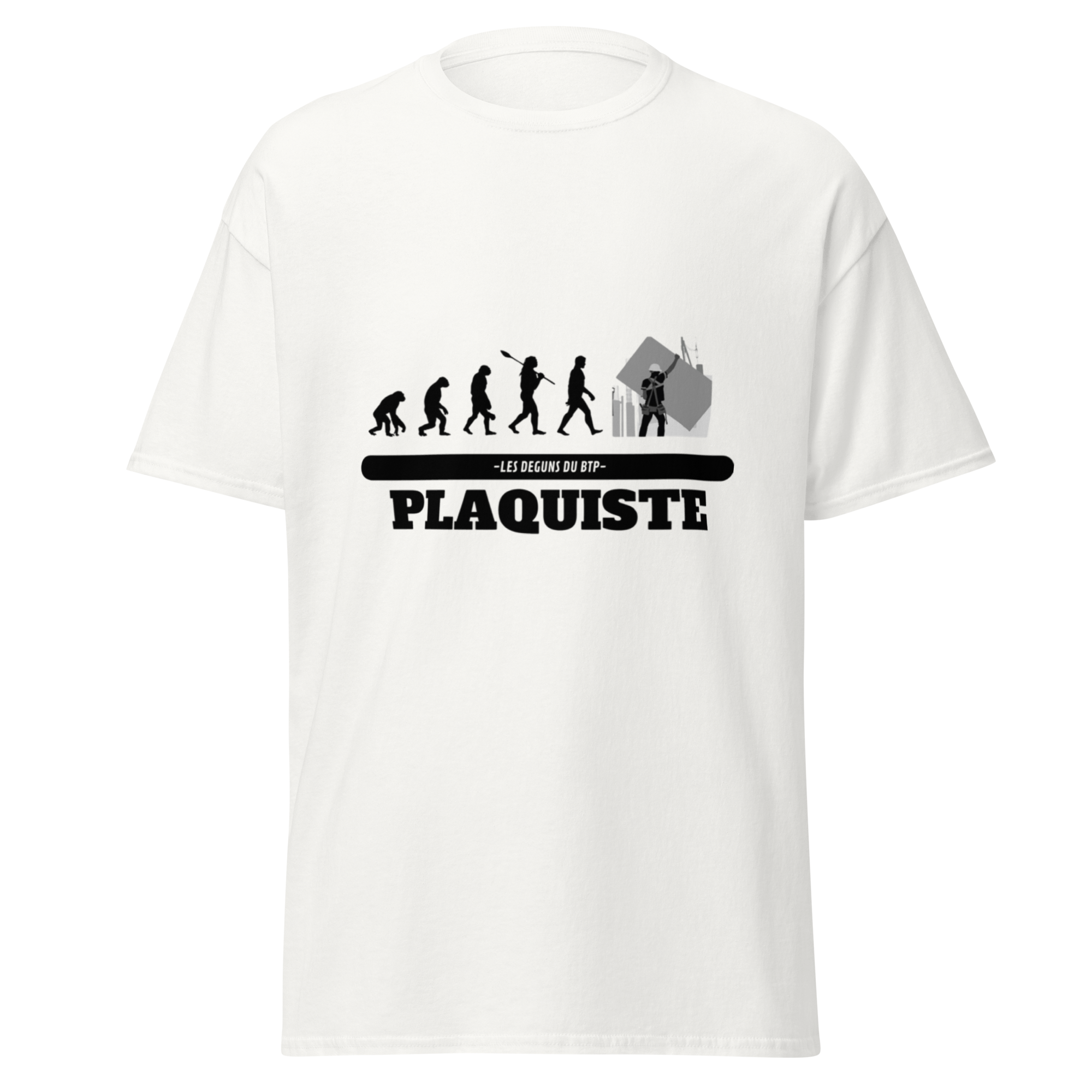 T-SHIRT PLAQUISTE