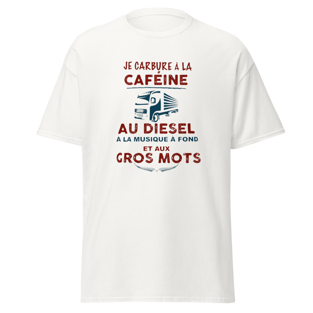 T-SHIRT CHAUFFEUR JE CARBURE