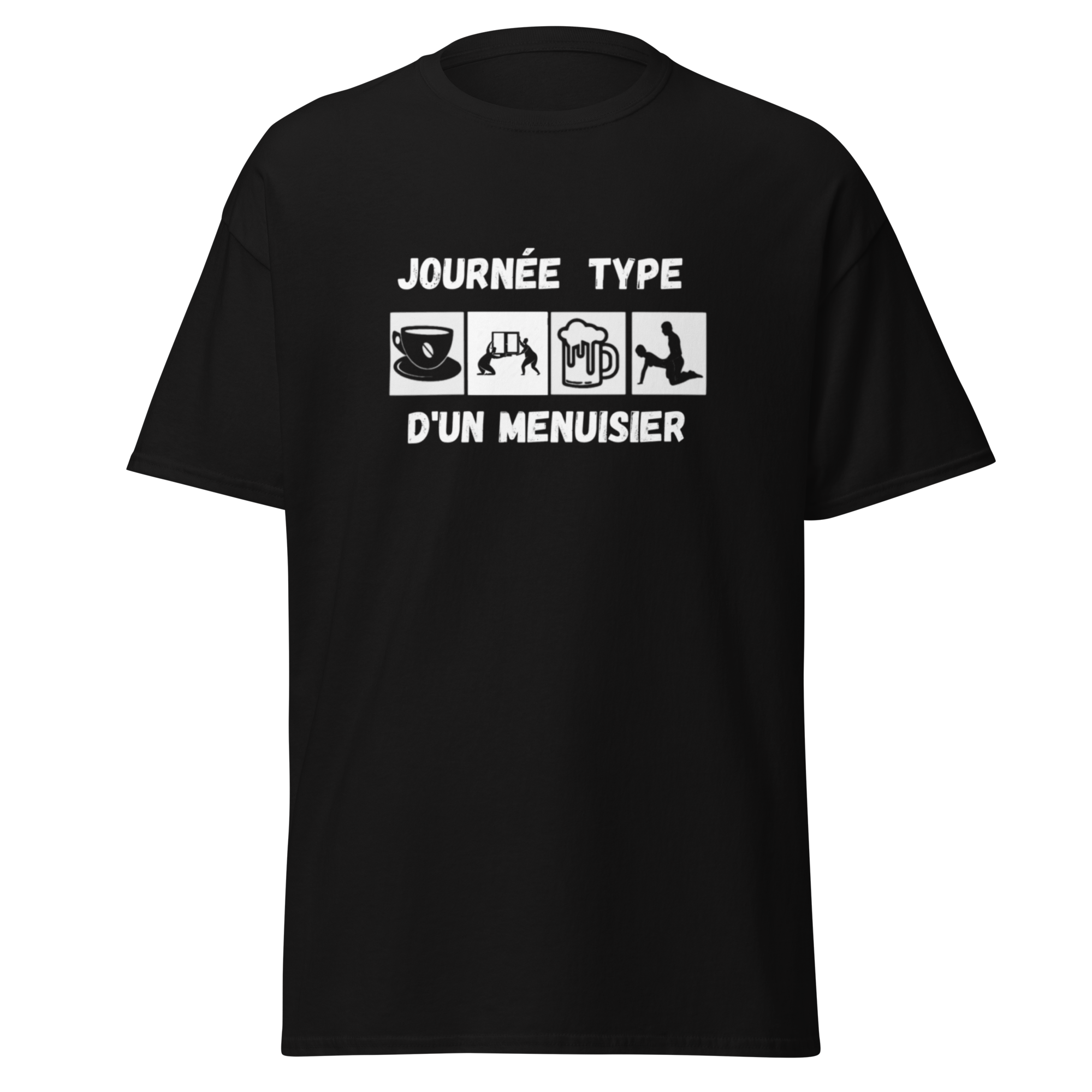 T-SHIRT JOURNÉE TYPE MENUISIER