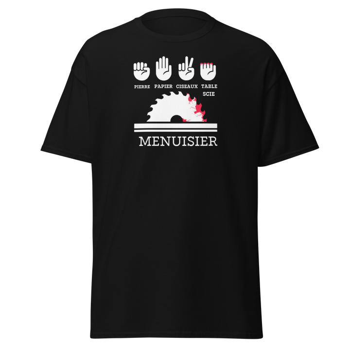 T-SHIRT MENUISIER SCIE