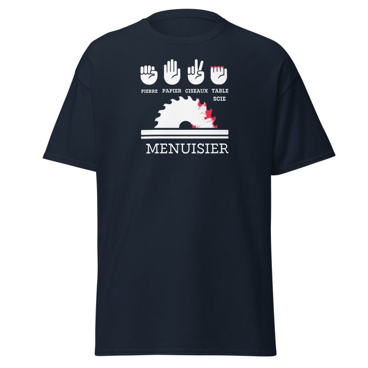 T-SHIRT MENUISIER SCIE