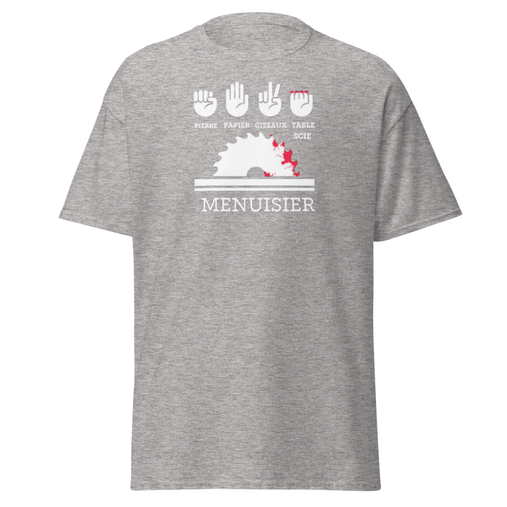 T-SHIRT MENUISIER SCIE