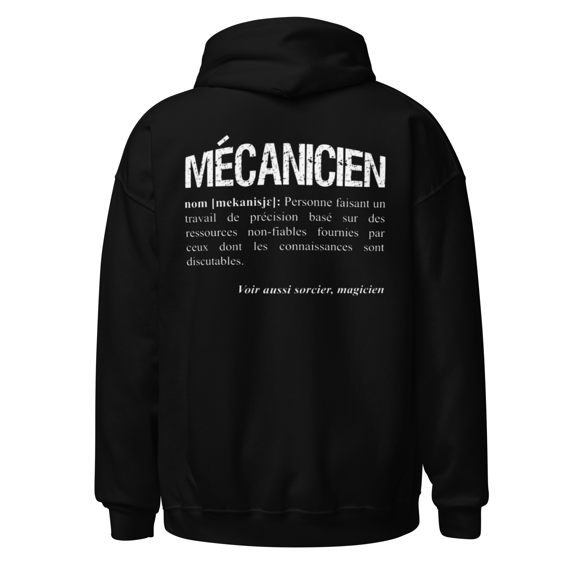 SWEAT À CAPUCHE MÉCANICIEN