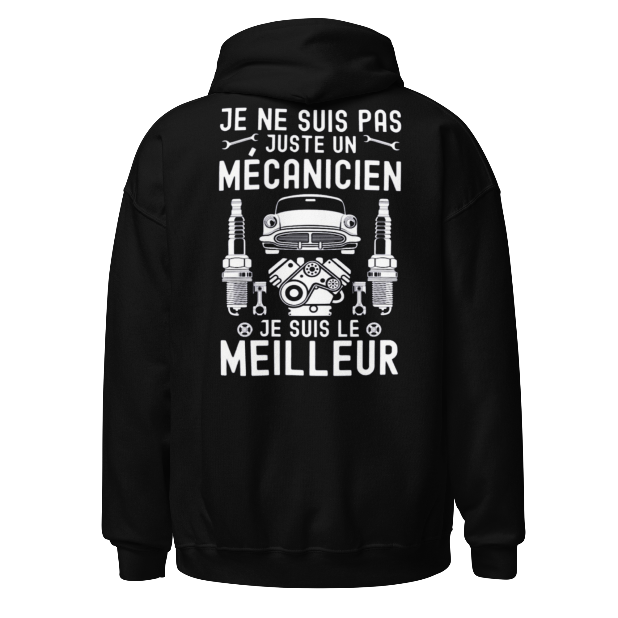 SWEAT À CAPUCHE MÉCANICIEN