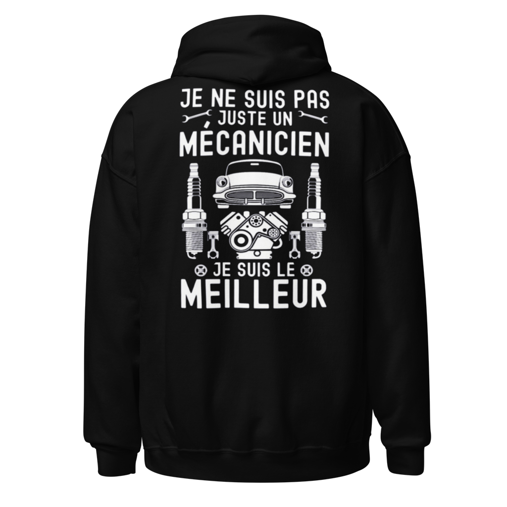 SWEAT À CAPUCHE MÉCANICIEN