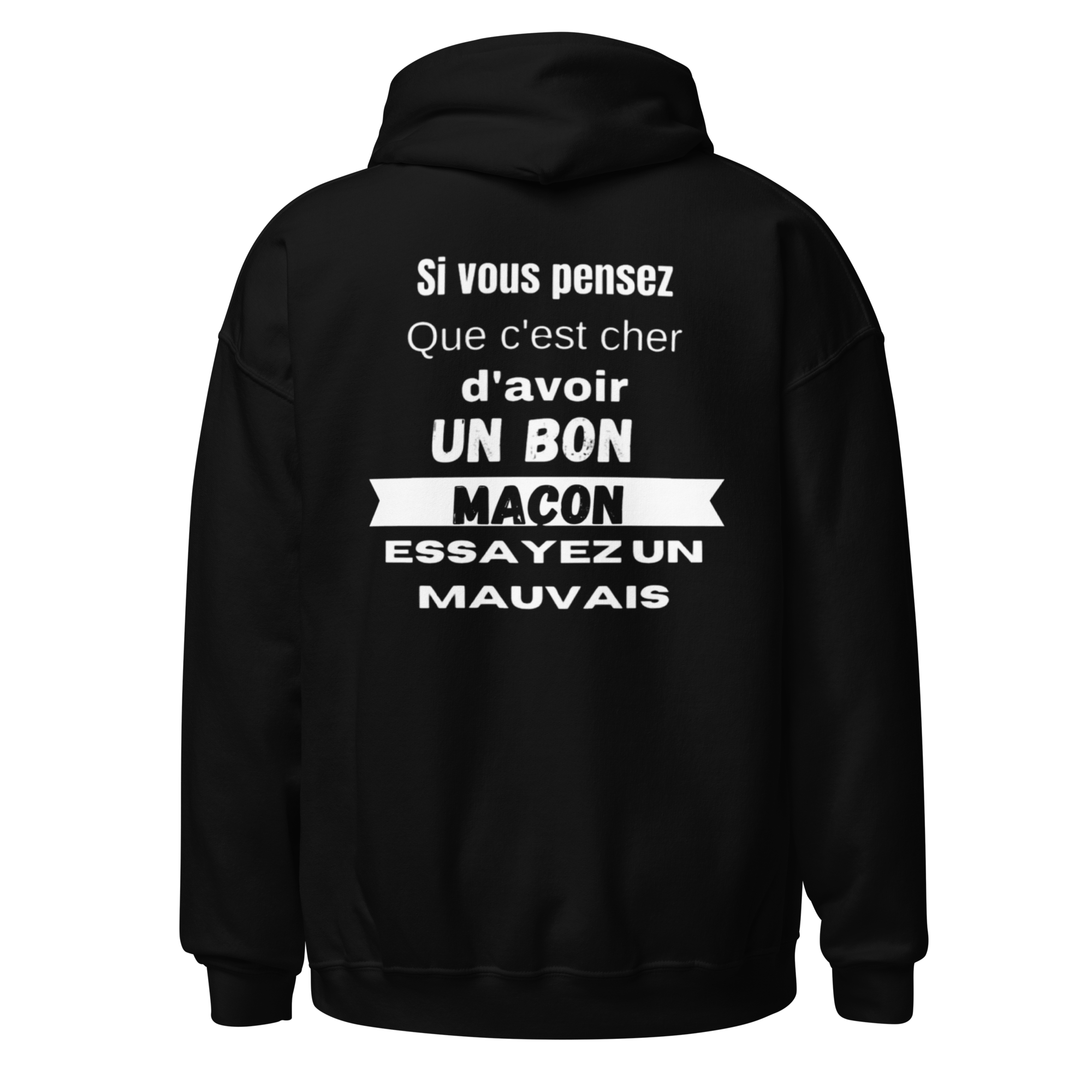 SWEAT À CAPUCHE MAÇON