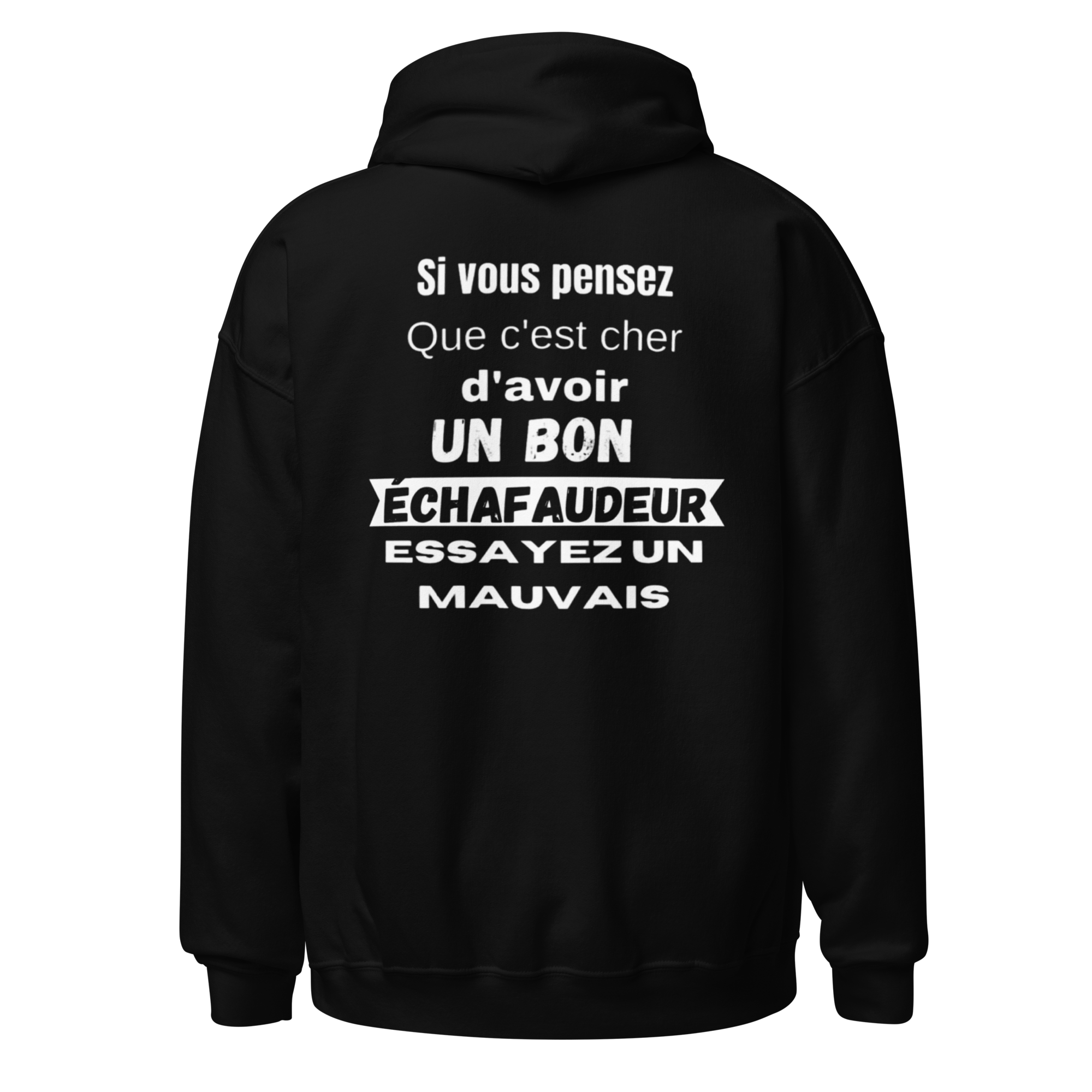 SWEAT À CAPUCHE ÉCHAFAUDEUR