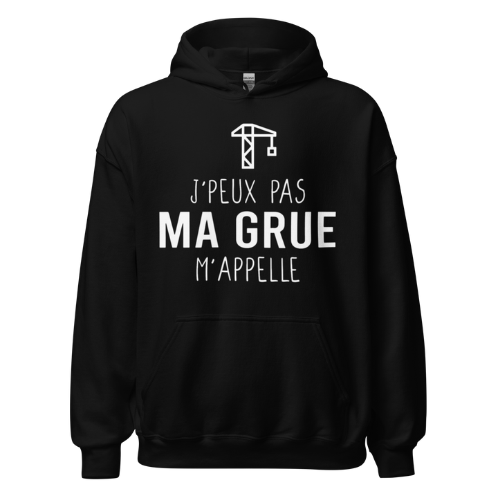 SWEAT À CAPUCHE GRUTIER JE PEUX PAS