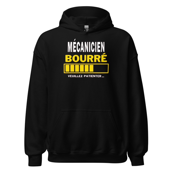 SWEAT À CAPUCHE MÉCANICIEN BOURRÉ