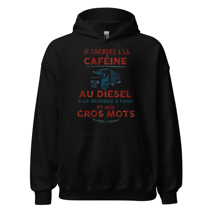 SWEAT À CAPUCHE JE CARBURE