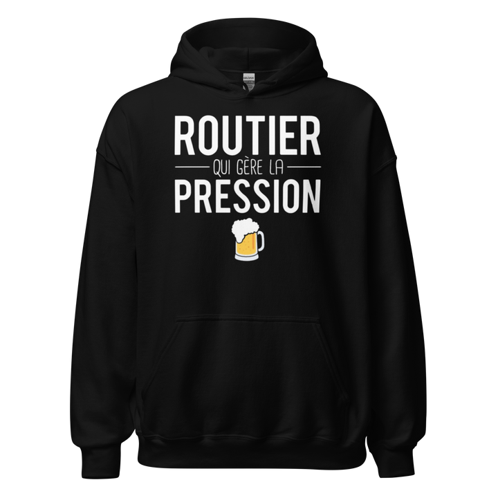 SWEAT À CAPUCHE ROUTIER SOUS PRESSION
