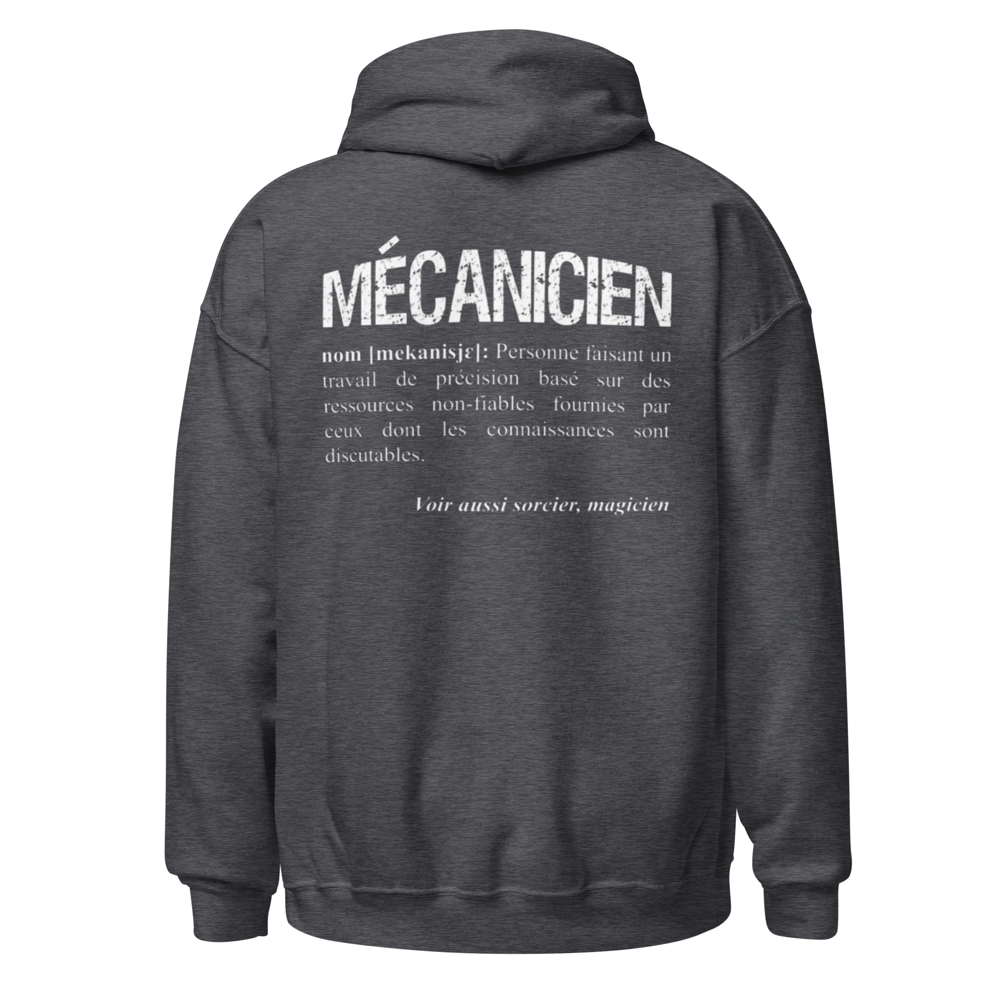 SWEAT À CAPUCHE MÉCANICIEN