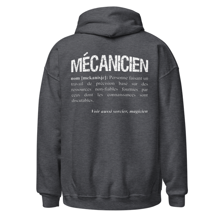 SWEAT À CAPUCHE MÉCANICIEN