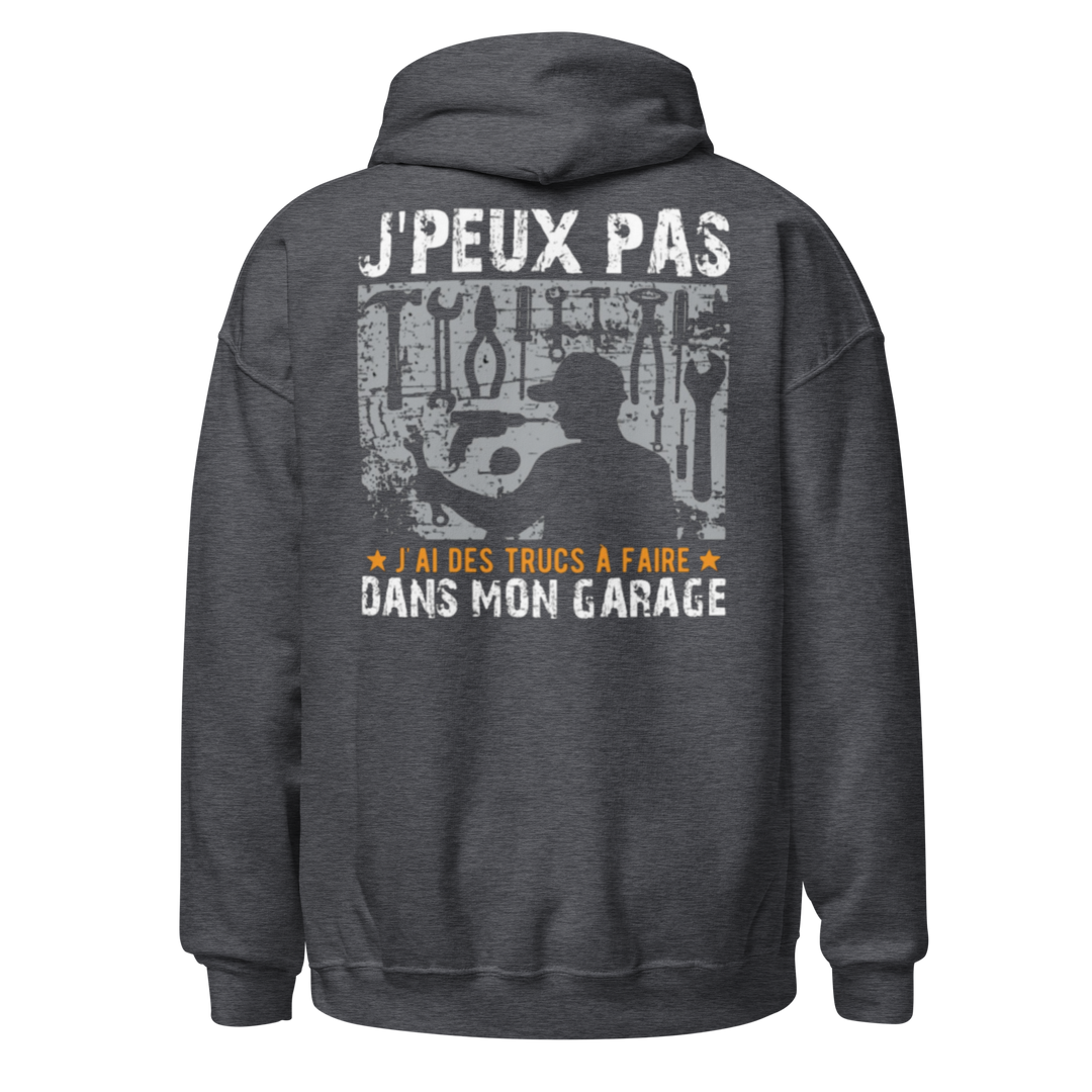 SWEAT À CAPUCHE MÉCANICIEN J'PEUX PAS