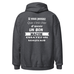 SWEAT À CAPUCHE MAÇON