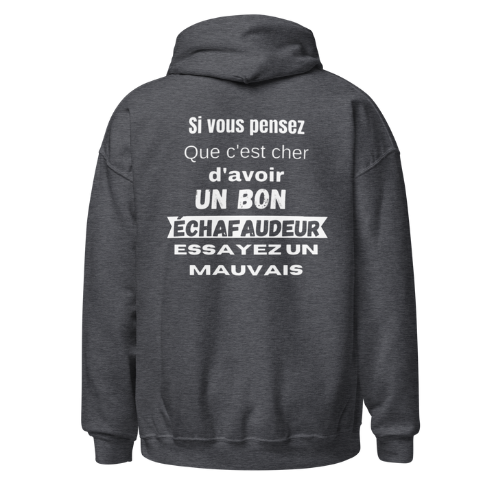 SWEAT À CAPUCHE ÉCHAFAUDEUR