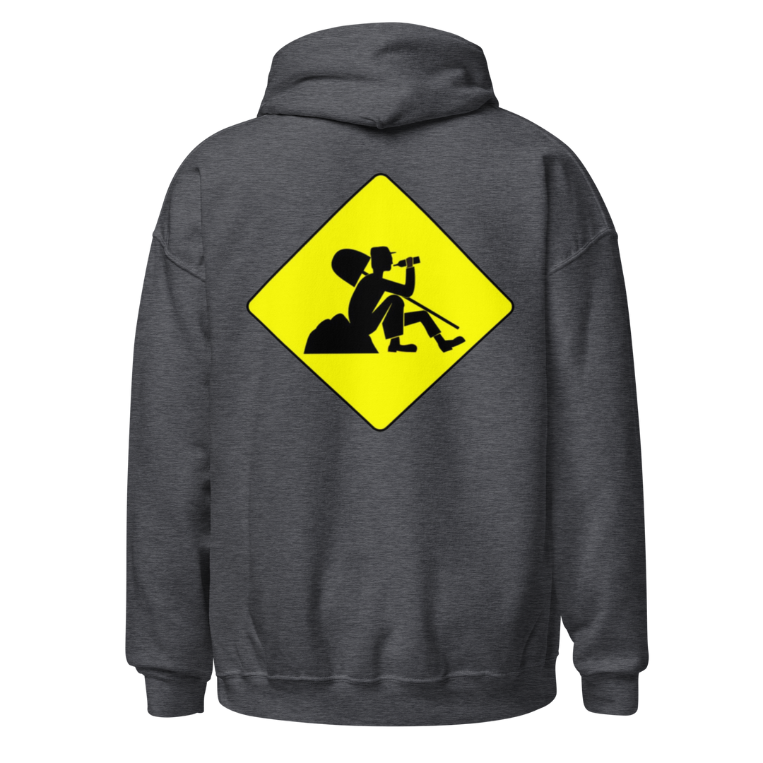 SWEAT À CAPUCHE BTP PANNEAU DOS