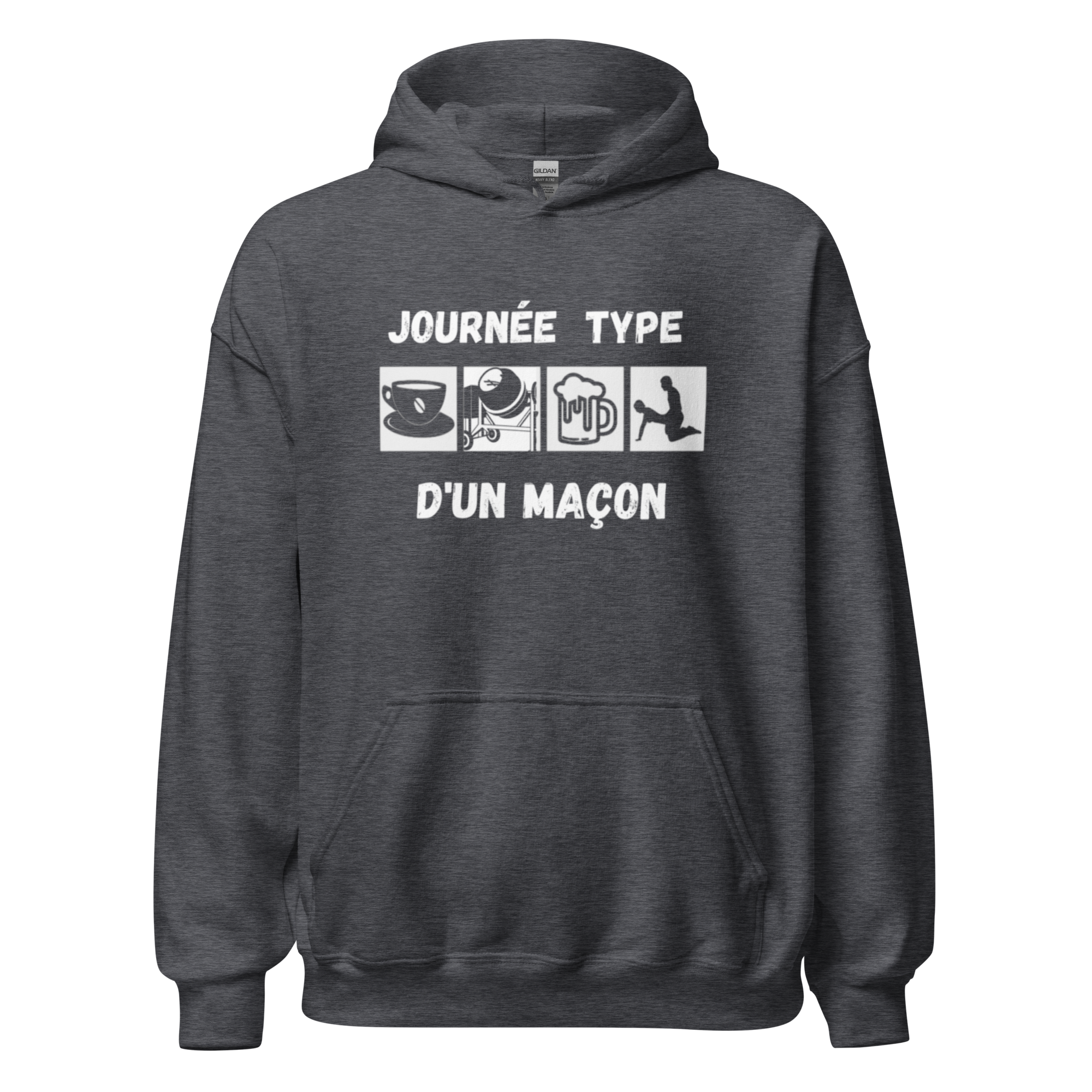 SWEAT À CAPUCHE MAÇON