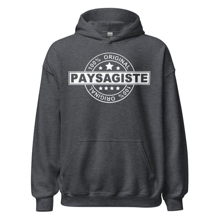 SWEAT À CAPUCHE PAYSAGISTE 100% ORIGINAL