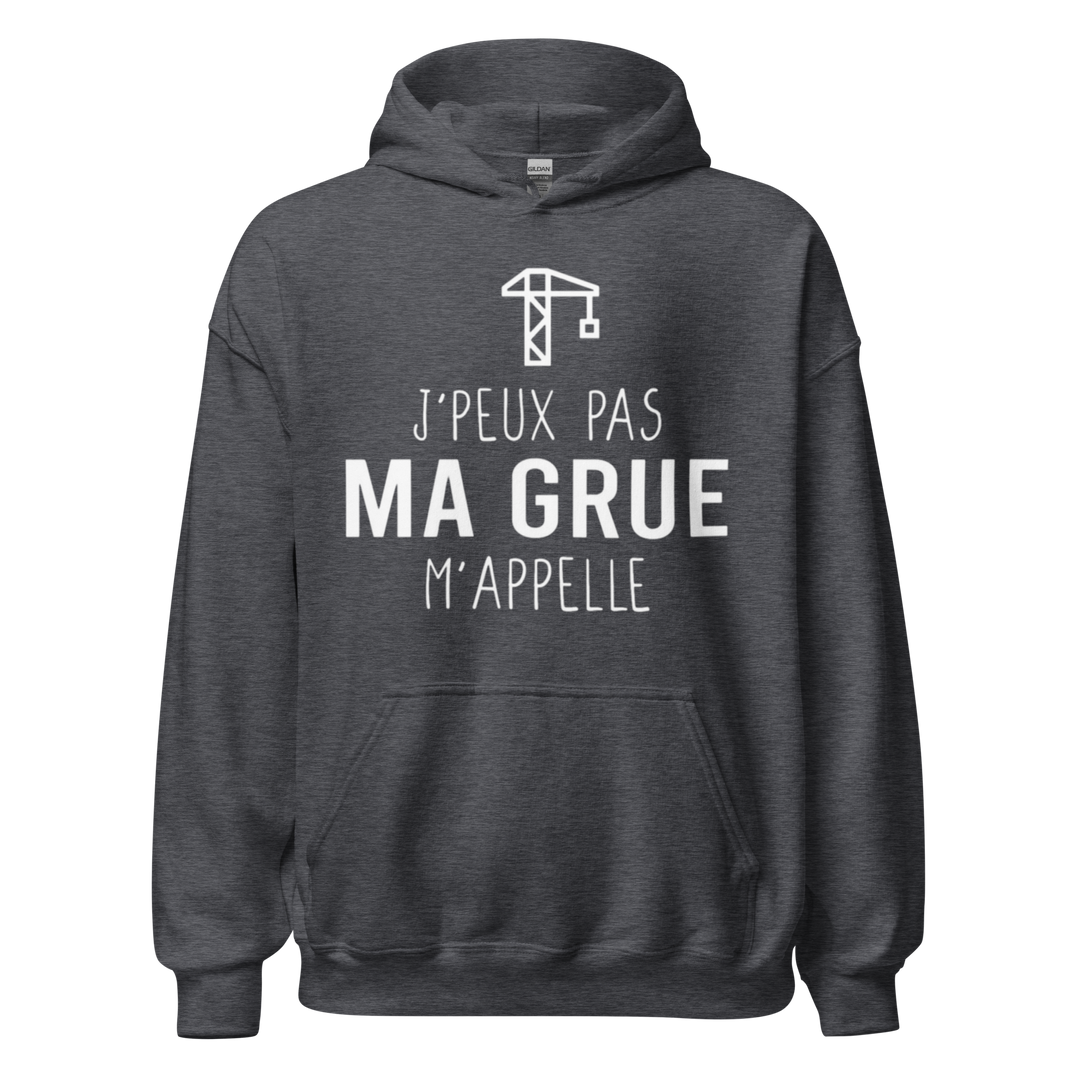 SWEAT À CAPUCHE GRUTIER JE PEUX PAS