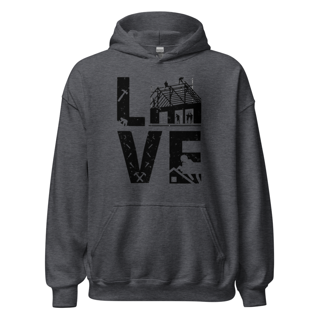 SWEAT À CAPUCHE LOVE CHARPENTIER