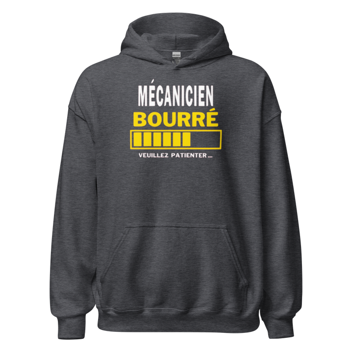SWEAT À CAPUCHE MÉCANICIEN BOURRÉ