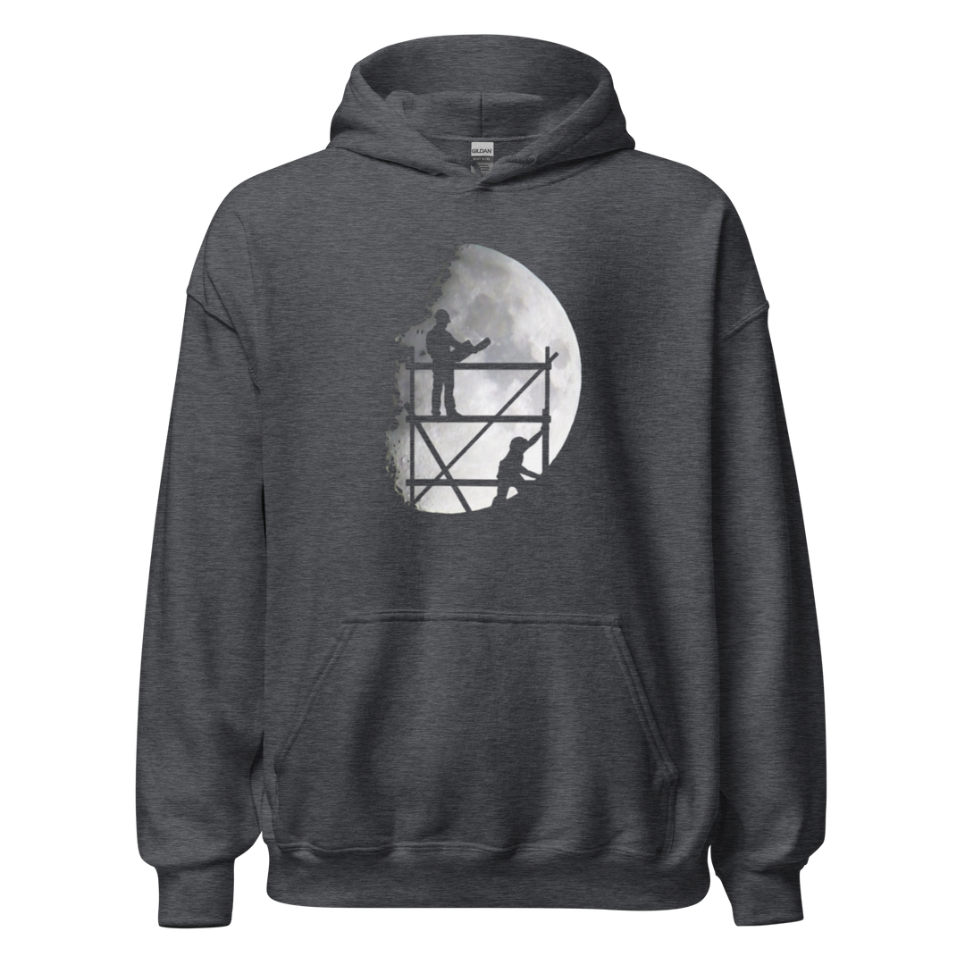 SWEAT À CAPUCHE ÉCHAFAUDEUR LUNE