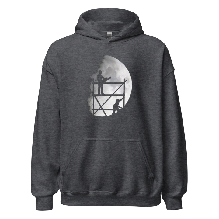 SWEAT À CAPUCHE ÉCHAFAUDEUR LUNE
