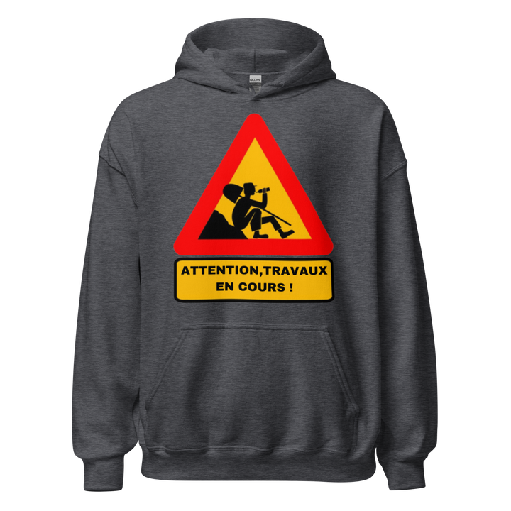 SWEAT À CAPUCHE BTP CHANTIER EN COURS