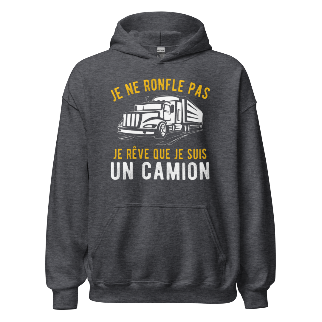 SWEAT À CAPUCHE JE RONFLE PAS