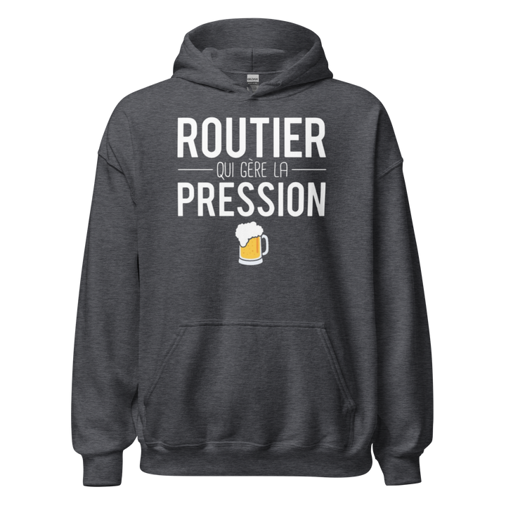 SWEAT À CAPUCHE ROUTIER SOUS PRESSION