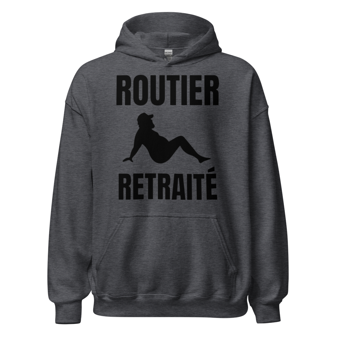 SWEAT À CAPUCHE ROUTIER RETRAITE