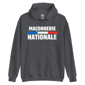 SWEAT À CAPUCHE MACONNERIE NATIONALE