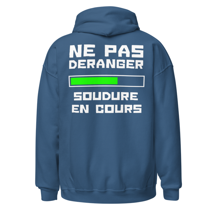 SWEAT À CAPUCHE SOUDEUR NE PAS DERANGER