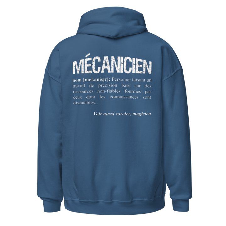 SWEAT À CAPUCHE MÉCANICIEN