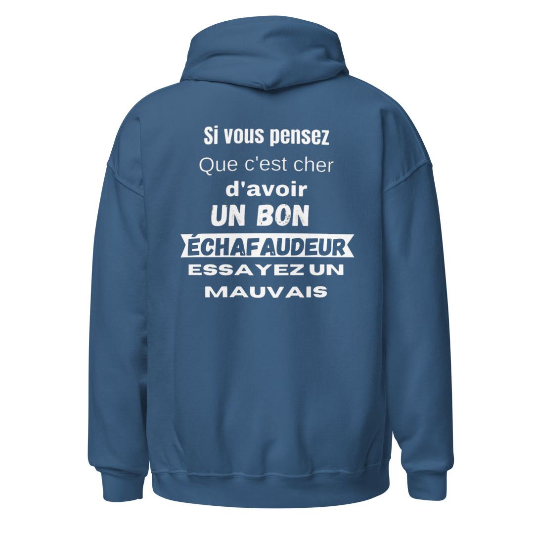 SWEAT À CAPUCHE ÉCHAFAUDEUR