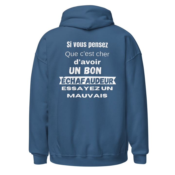 SWEAT À CAPUCHE ÉCHAFAUDEUR