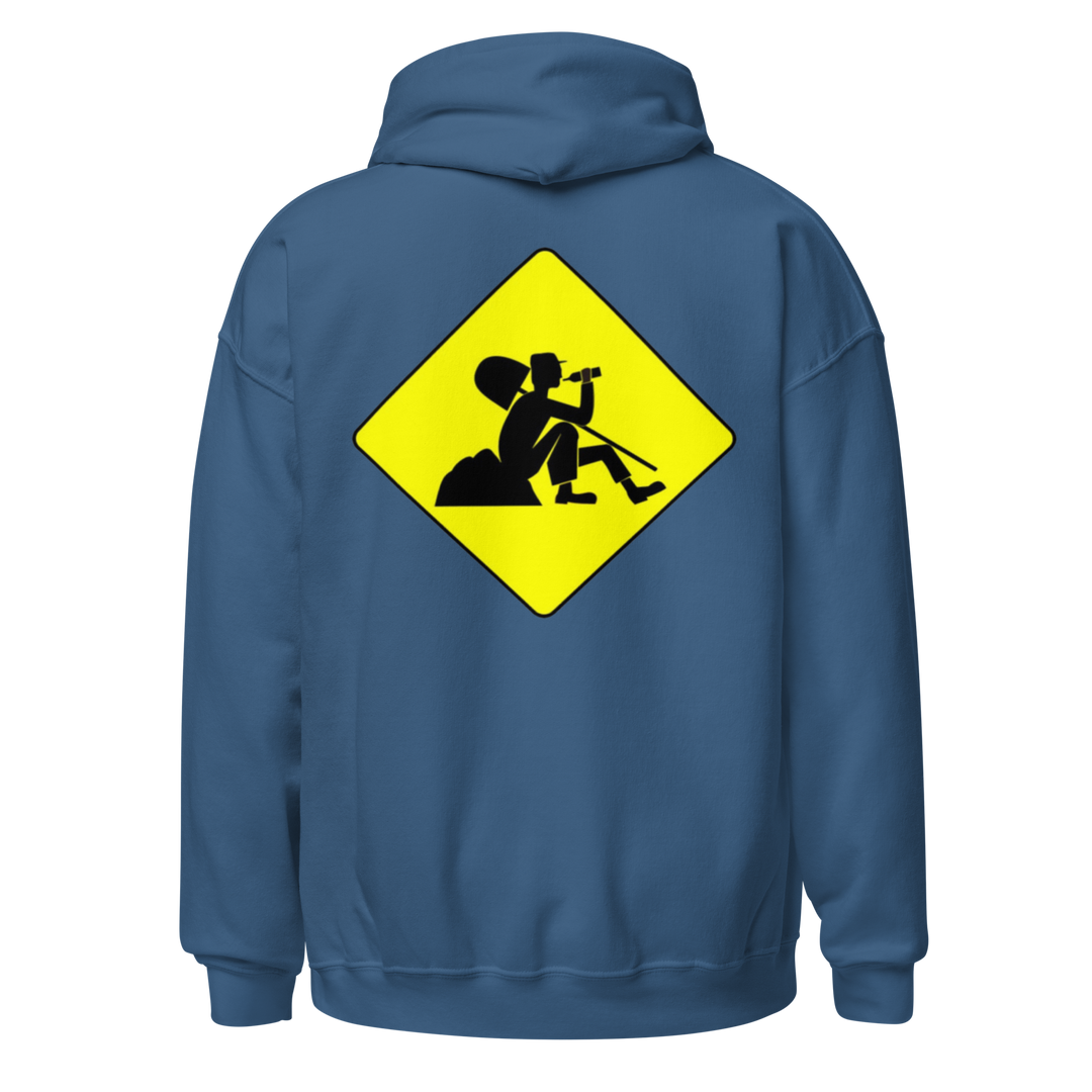 SWEAT À CAPUCHE BTP PANNEAU DOS