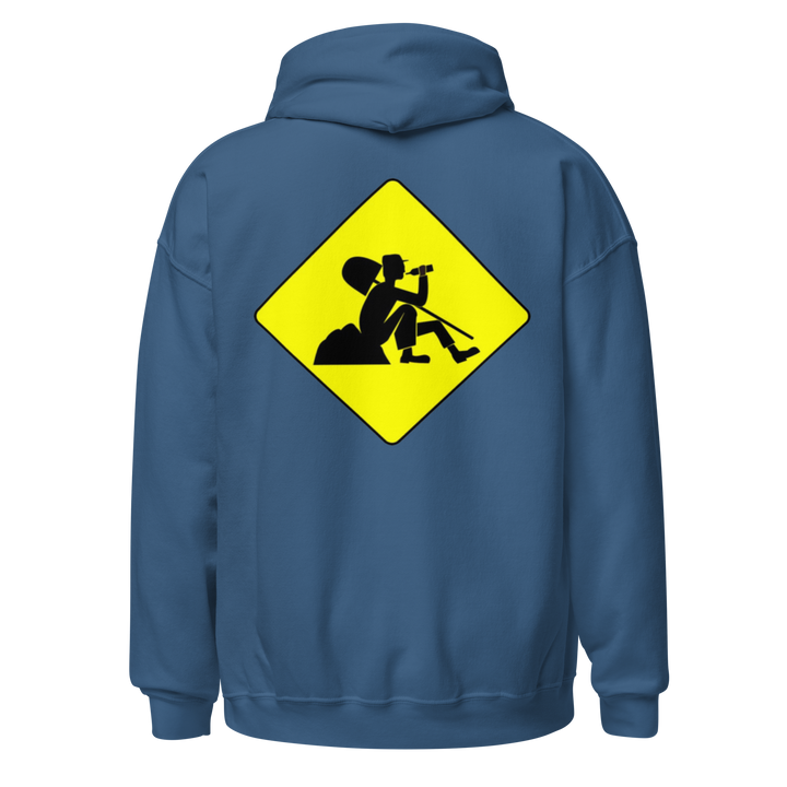SWEAT À CAPUCHE BTP PANNEAU DOS
