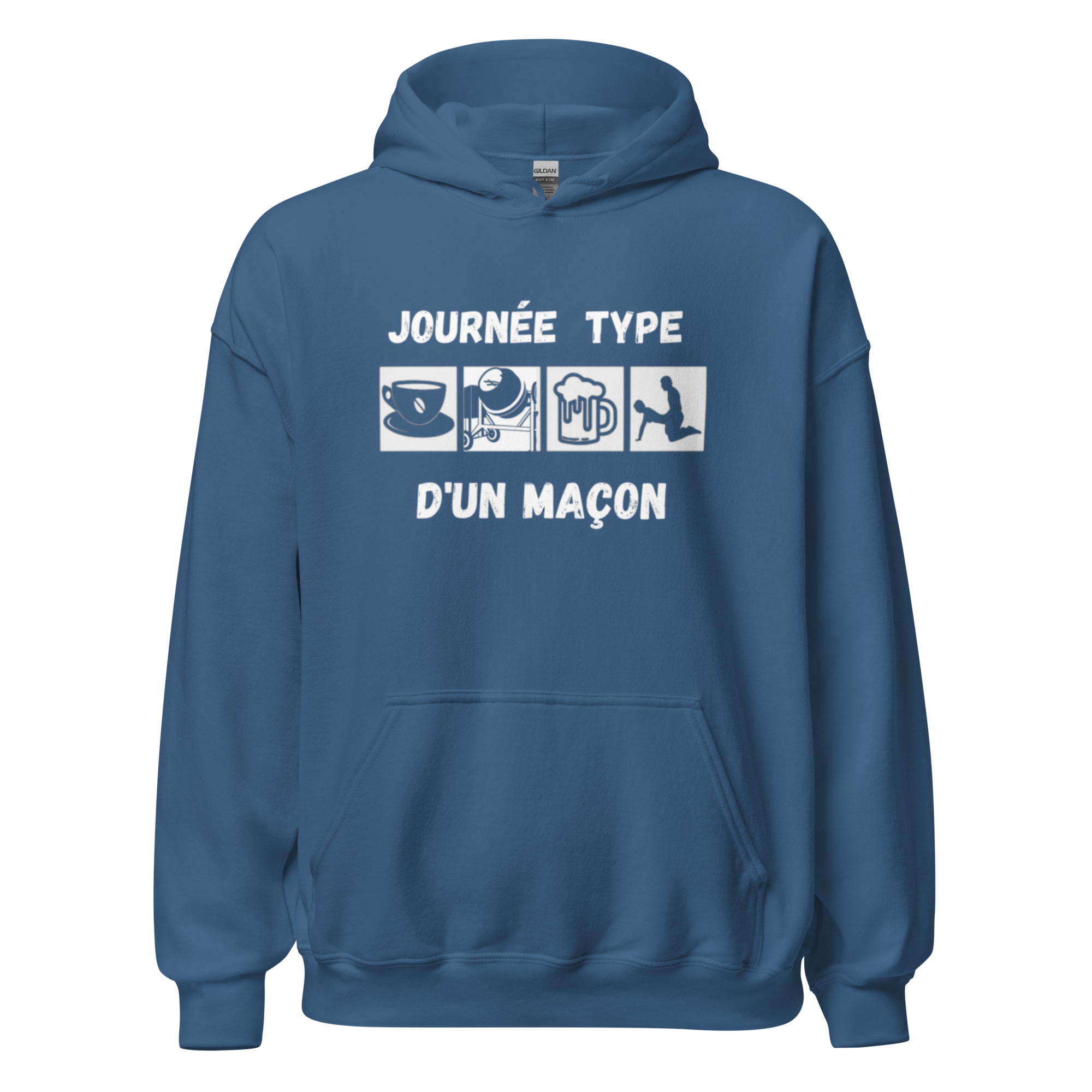 SWEAT À CAPUCHE MAÇON