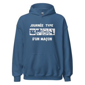 SWEAT À CAPUCHE MAÇON